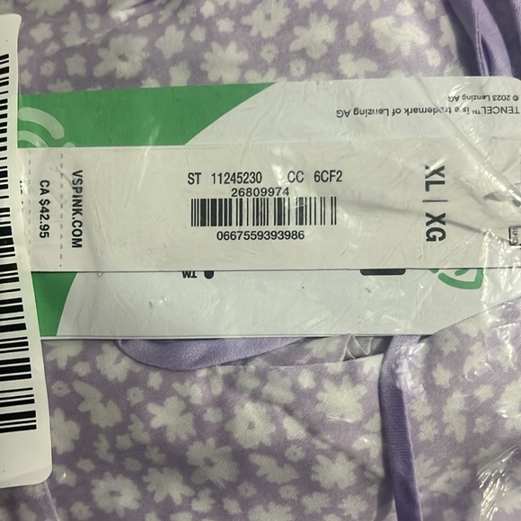 PINK Victoria’s Secret TENCEL™ Slip Dress (Color: Lilac) - Picture 2 of 2